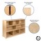 Emma and Oliver Wooden School Classroom Storage Cabinet/Cubby for Commercial or Home Use
